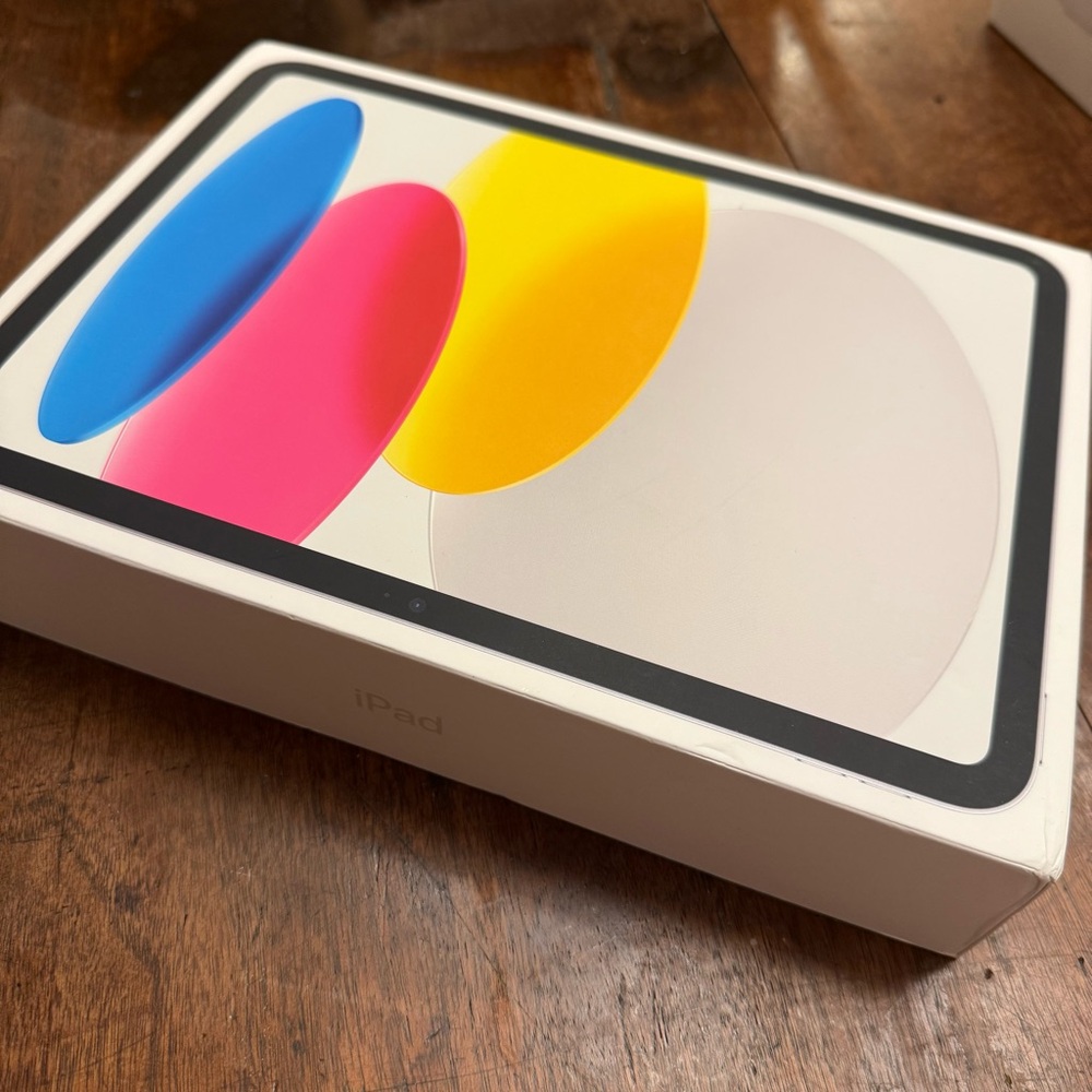 BOX ONLY Apple iPad (10th Generation) Wi-Fi 64 GB
